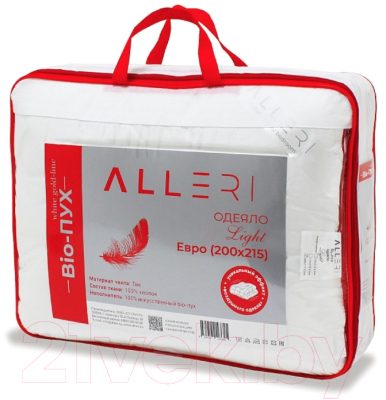 Одеяло Alleri Bio-Пух Light 200x215 (белый)