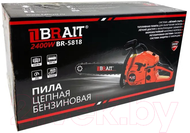 Бензопила цепная Brait BR 58-18