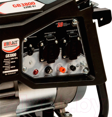 Изображение товара Бензиновый генератор Brait GB-3800