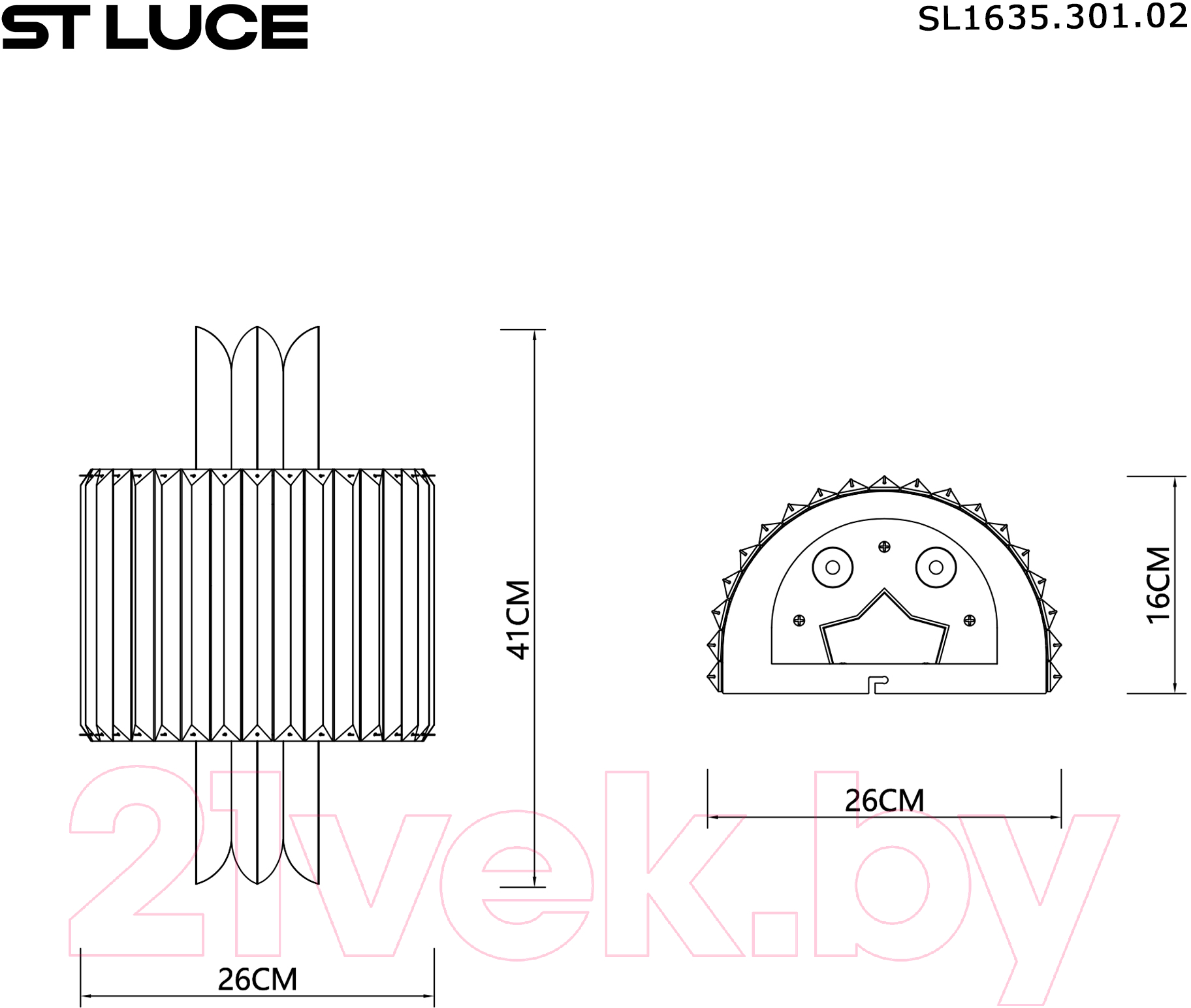 Бра ST Luce SL1635.301.02