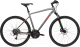 Велосипед Kross Evado 4.0 M 28 / KREV4Z28X21M006722 (L, графит/красный) - 