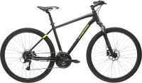 Велосипед Kross Evado 4.0 M 28 / KREV4Z28X19M006721 (M, черный/зеленый) - 