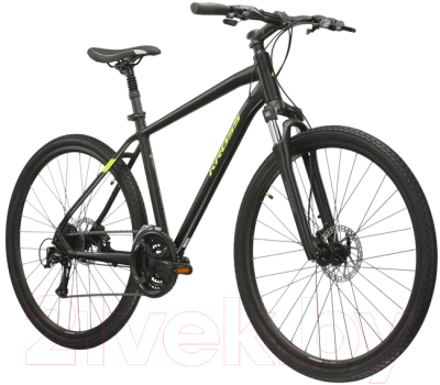 Велосипед Kross Evado 4.0 M 28 / KREV4Z28X23M006725 (XL, черный/зеленый)