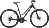 Велосипед Kross Evado 5.0 D 28 PP / KREV5Z28X19W005415 (L, черный/бордовый) - 