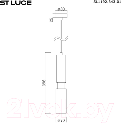 Потолочный светильник ST Luce SL1192.343.01