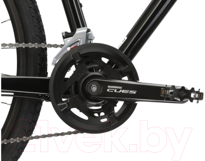Велосипед Kross Evado 5.0 M 28 / KREV5Z28X23M005765 (XL, черный/зеленый)