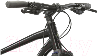 Велосипед Kross Evado 5.0 M 28 / KREV5Z28X23M005765 (XL, черный/зеленый)