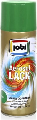 Эмаль Jobi Аэрозольная RAL 6029 (520мл,глянцевый зеленый) - 