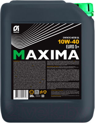 Моторное масло Nestro Maxima Euro 5+ SAE 10W-40 (20л)