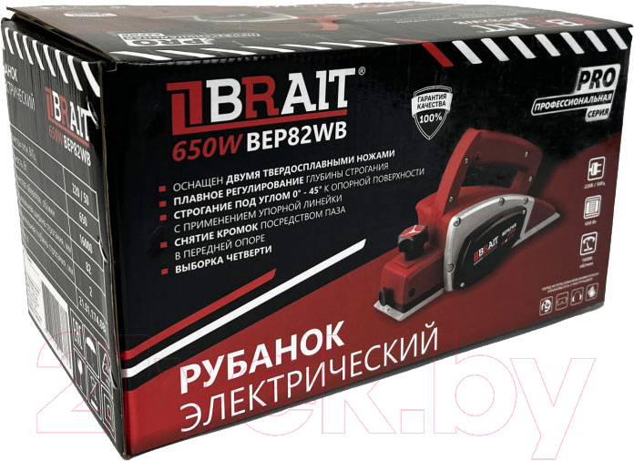 Электрорубанок Brait BEP82WB PRO