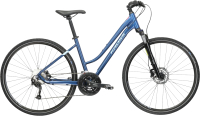 Велосипед Kross Evado 6.0 D 28 PP / KREV6Z28X19W005423 (L, синий/голубой) - 