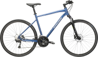 Велосипед Kross Evado 6.0 M 28 / KREV6Z28X19M005285 (M, синий/серый) - 