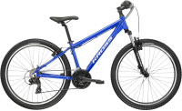 Велосипед Kross Hexagon 1.0 M 26 / KRHE1Z26X19M006767 (M, синий/серебристый) - 