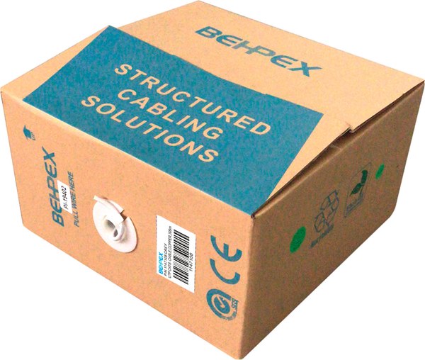 Кабель No Brand UTP 4 пары cat6 solid 0.55мм Cu / BHP-C6CU