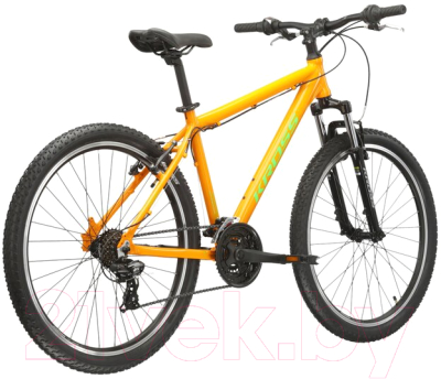Велосипед Kross Hexagon 1.0 M 26 / KRHE1Z26X14M006764 (XS, оранжевый/зеленый)