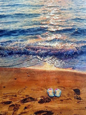 Картина по номерам Kolibriki Пляж 40х50 VA-1867