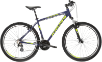 Велосипед Kross Hexagon 2.0 M 26 / KRHE2Z26X14M004068 (XS, темно-синий/лайм) - 