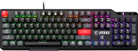 Клавиатура MSI Vigor GK41 Dusk LR RU (черный/серый) - 