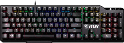 Клавиатура MSI Vigor GK41 LR RU (черный)