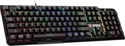 Клавиатура MSI Vigor GK41 LR RU (черный)