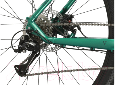Велосипед Kross Hexagon 3.0 M 29 / KRHE3Z29X17M006845 (M, зеленый/темно-синий)