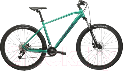 Велосипед Kross Hexagon 3.0 M 29 / KRHE3Z29X21M006851 (XXL, зеленый/темно-синий)