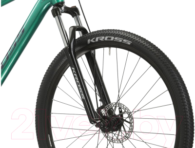 Велосипед Kross Hexagon 3.0 M 29 / KRHE3Z29X21M006851 (XXL, зеленый/темно-синий)