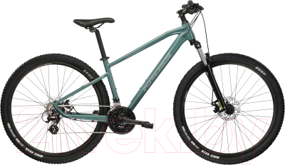 Велосипед Kross Hexagon 2.0 M 29 / KRHE2Z29X17M006773 (M, зеленый/серебристый)