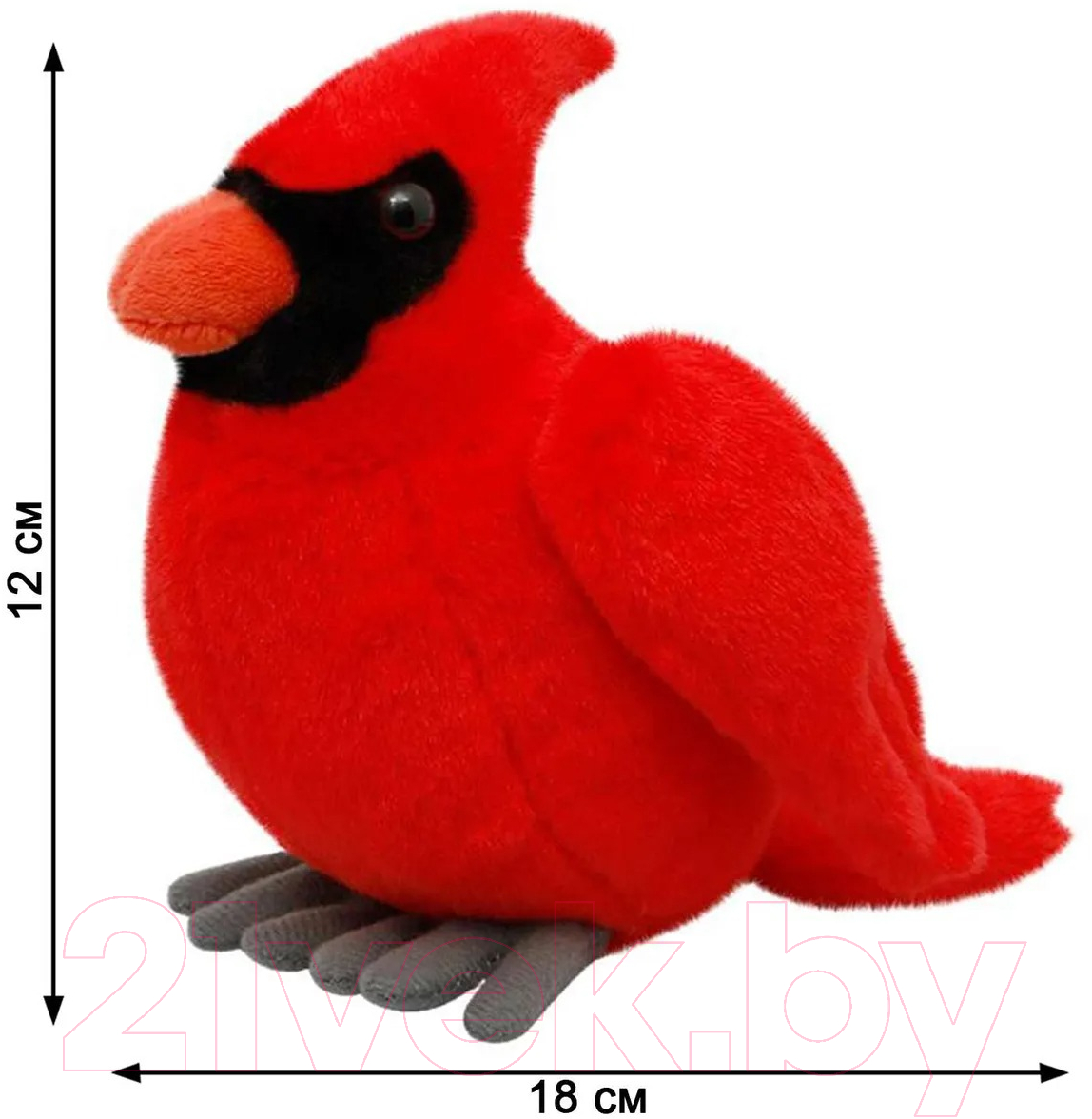 Мягкая игрушка All About Nature Красный кардинал / K8800-PT — фото 4