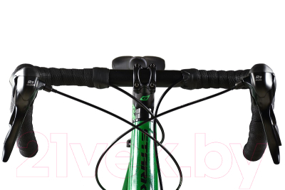 Велосипед STARK Peloton 700.4 D 2024 (20, зеленый/черный/серый)