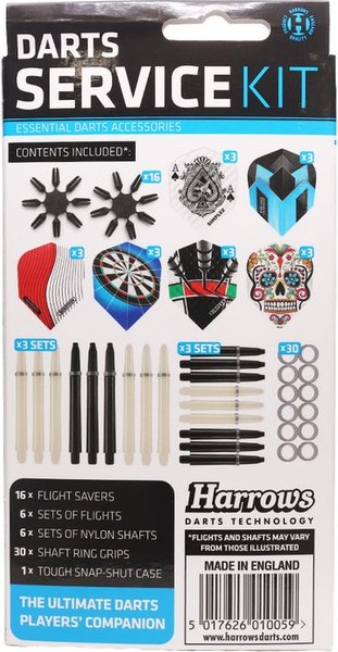 Набор аксессуаров для дартса Harrows Service Kit / EA316