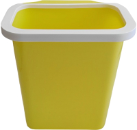 Контейнер для мусора Swed house Papperskorg 34.66.3929 (желтый/белый) - 
