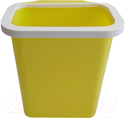 Контейнер для мусора Swed house Papperskorg 34.66.3929 (желтый/белый)