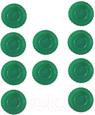 Набор мисок No Brand MG500 (10шт, зеленый)