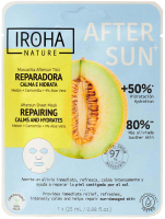 Маска для лица тканевая Iroha Nature Aftersun Sheet Mask Repairing Calms and Hydra (25мл) - 