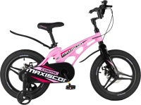 Детский велосипед Maxiscoo Cosmic Deluxe 16 2024 / MSC-C1631D (розовый матовый) - 
