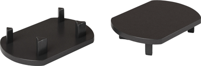Заглушка для шинопровода Elektrostandard Slim Magnetic Round 85134/00 (2шт, черный) - 