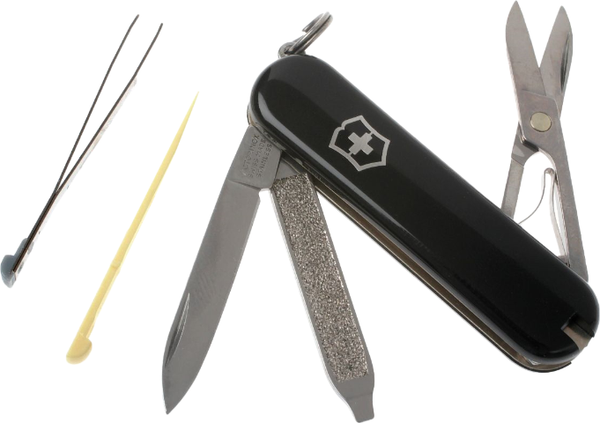 Нож складной Victorinox Classic SD Colors / 0.6223.3G (Dark Illusion)