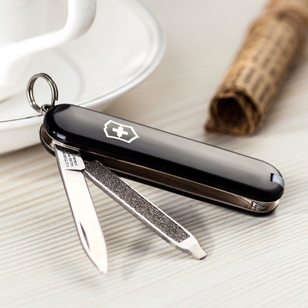 Нож складной Victorinox Classic SD Colors / 0.6223.3G (Dark Illusion)