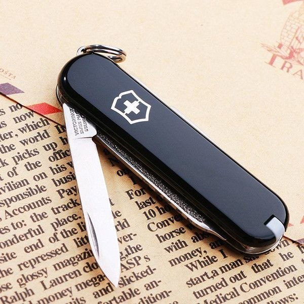 Нож складной Victorinox Classic SD Colors / 0.6223.3G (Dark Illusion)