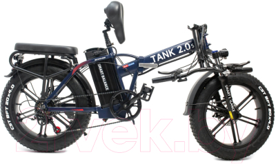 Электровелосипед Smart Balance Tank 2.0S 20 (синий)