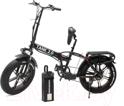 Электровелосипед Smart Balance Tank 2.0 20 (черный)
