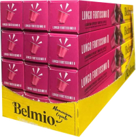 Кофе в капсулах Belmio Lungo Fortissimo стандарт Nespresso (10x5.2г, 12 упаковок) - 