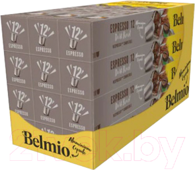 Кофе в капсулах Belmio Espresso Dark Roast стандарт Nespresso (10x5.2г, 12 упаковок)