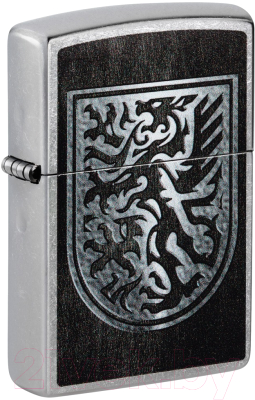 Зажигалка Zippo Dragon Design / 48730 (серебристый)