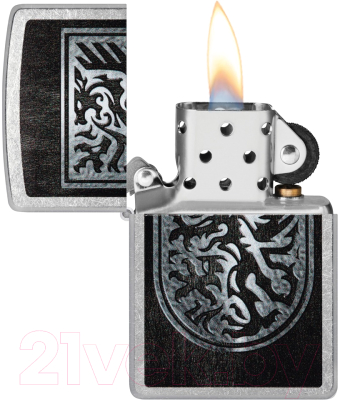 Зажигалка Zippo Dragon Design / 48730 (серебристый)