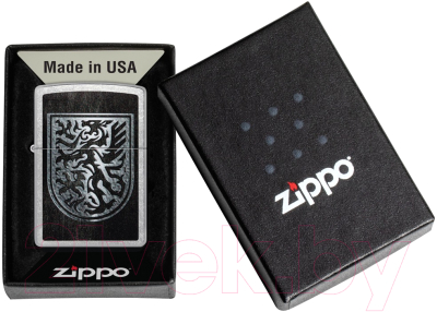 Зажигалка Zippo Dragon Design / 48730 (серебристый)