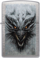 Зажигалка Zippo Dragon Design / 48732 (серебристый) - 