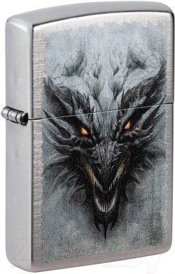 Зажигалка Zippo Dragon Design / 48732 (серебристый)