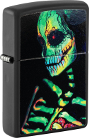 Зажигалка Zippo Skeleton Design / 48761 (черный) - 